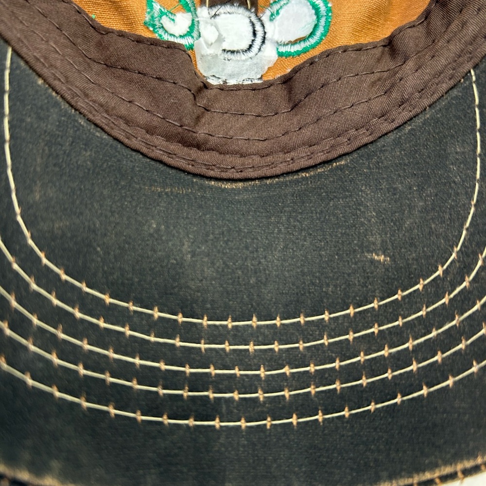 CCG Camouflage Baseball Cap, Vintage Construction Cap, One Size Fits All - Picture 9 of 11